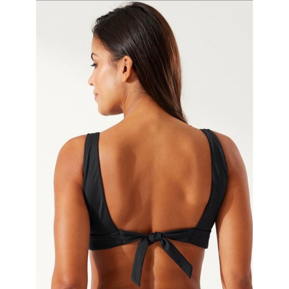 Tommy Bahama Palm Modern Halter V Neck Bikini Top M NWT - Picture 3 of 4